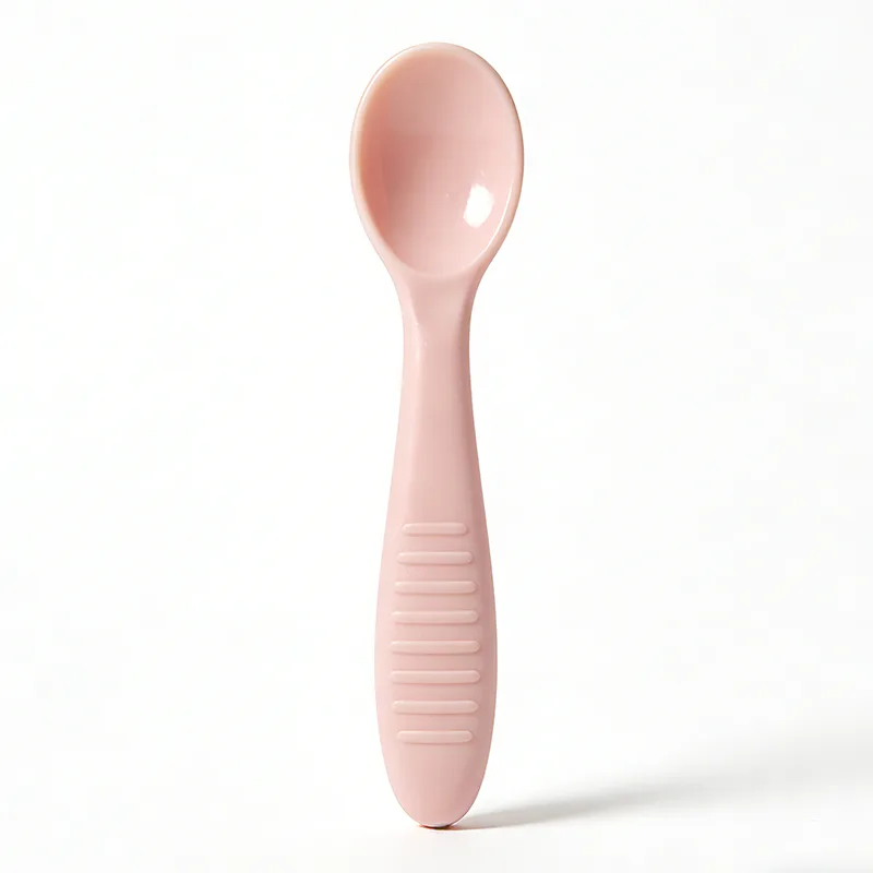 Cucharas de silicona líquida para bebés