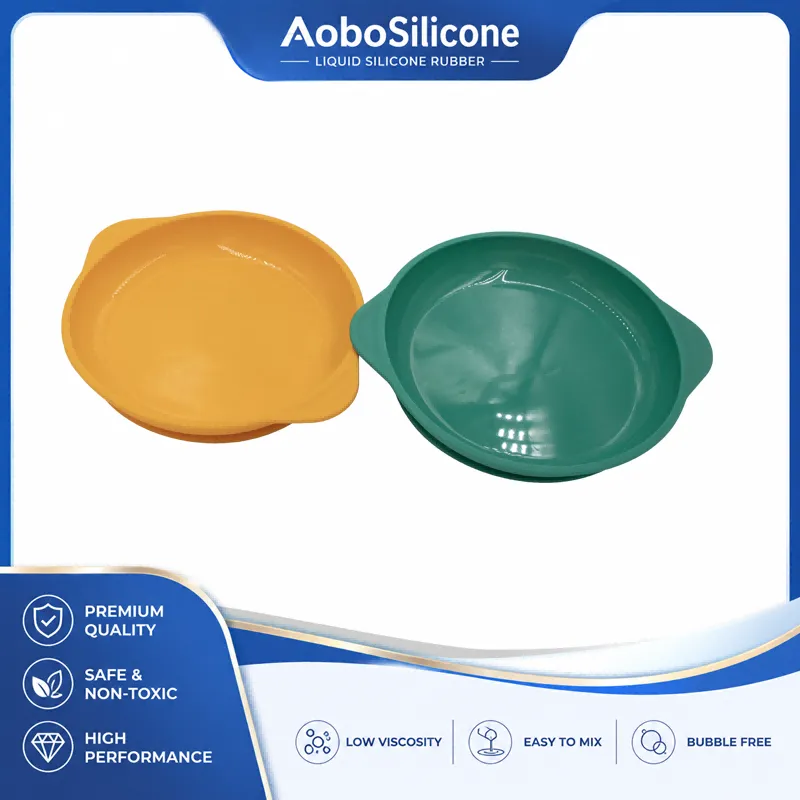 Plato de silicona infantil