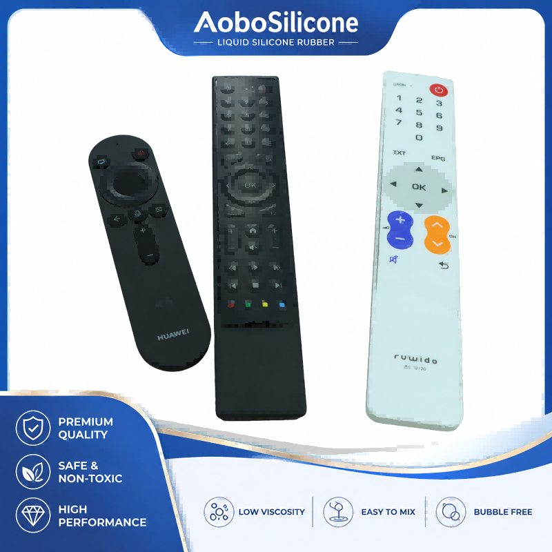 Teclado de control remoto de silicona